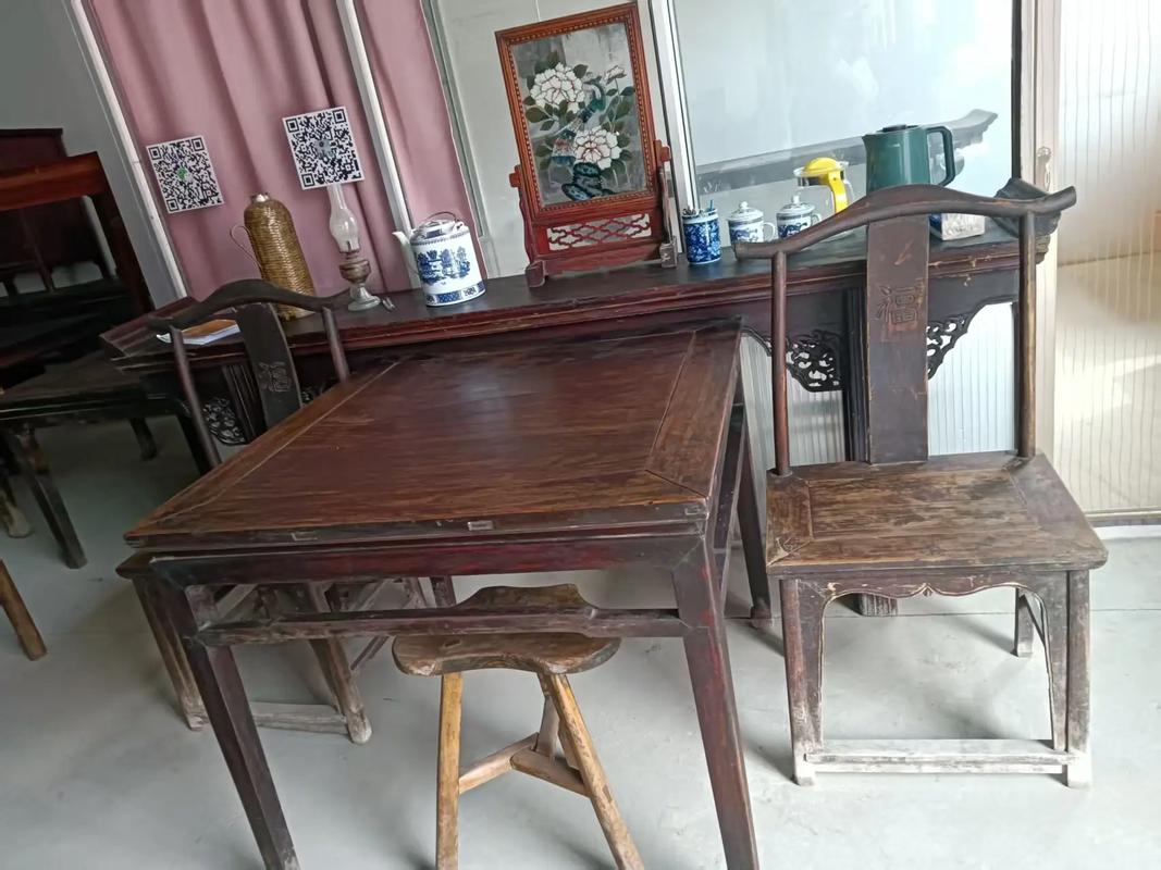 防干防湿、防刮防烫——老榆木餐桌日常防护和定期养护,能有效避免开裂变形(图3)