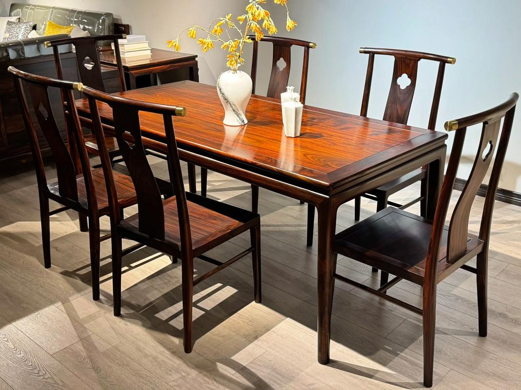 阔叶黄檀餐桌柜养护:4 大核心要点+避坑指南(图2)