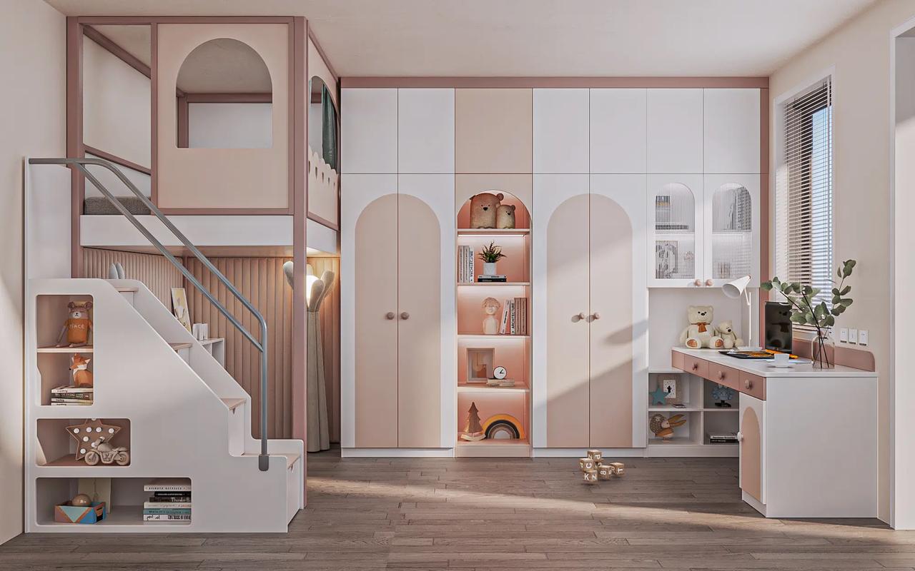 儿童房家具安全保养：边角防撞+材质环保，避免甲醛/磕碰风险(图1)