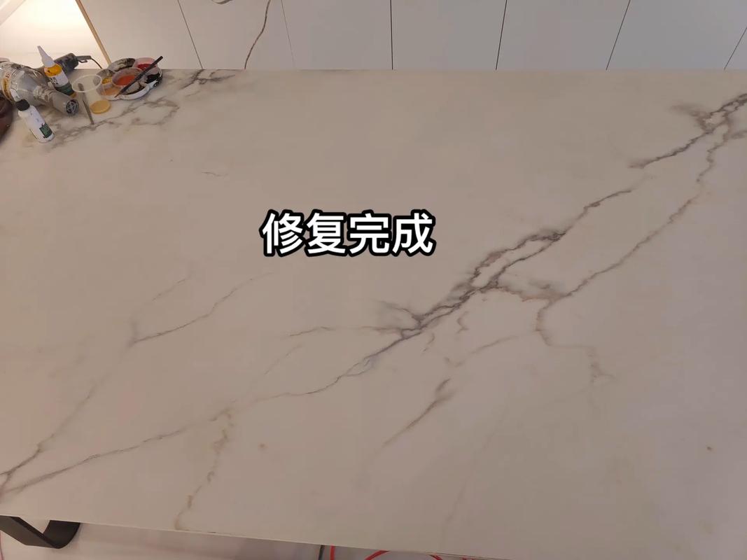 岩板餐桌断裂修复攻略：避开3个坑，承重恢复150kg(图2)