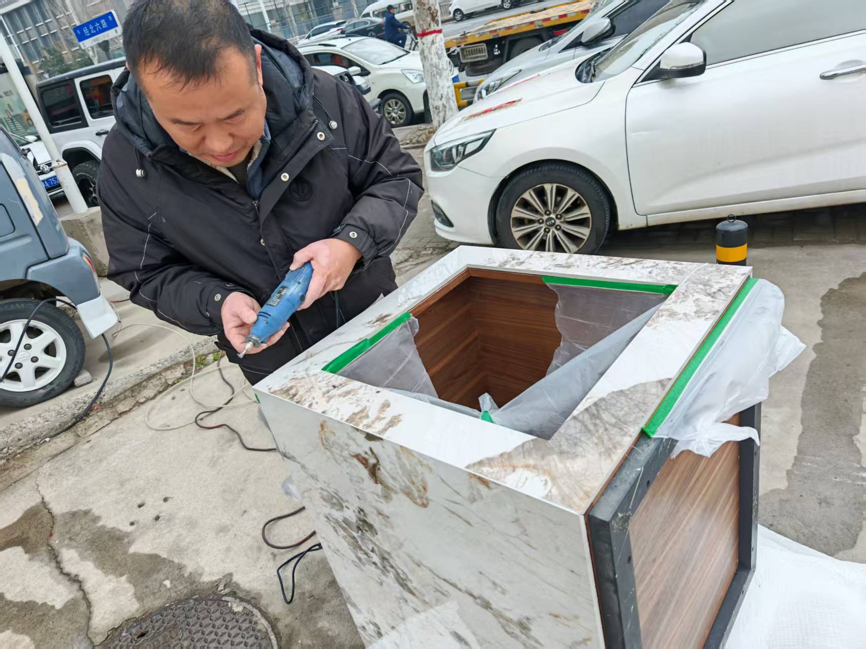 岩板断裂修复全过程(图5)